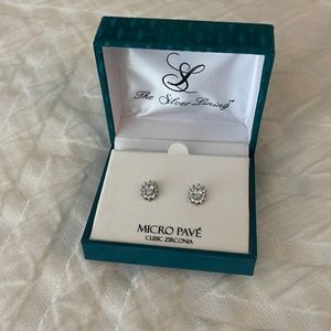 CZ Micro Pavé Earrings